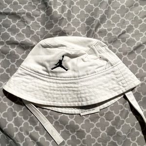 Nike Jordan white Sun hat bucket hat infant
